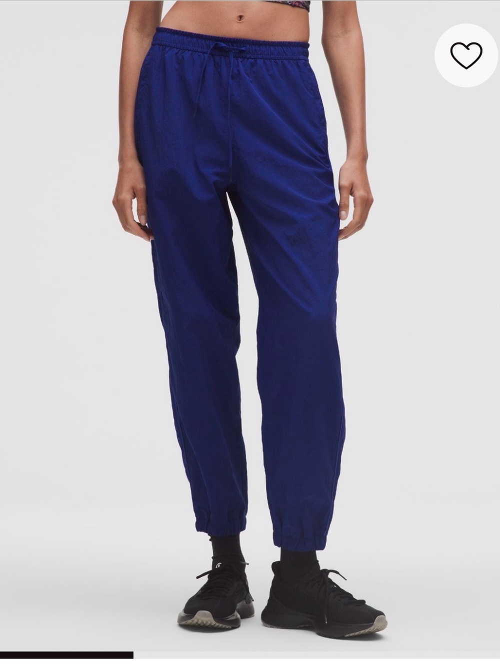 Lululemon License to Train Woven Mid-Rise Jogger Deep Sea Blue/Moroccan Blue - Picture 2 of 13